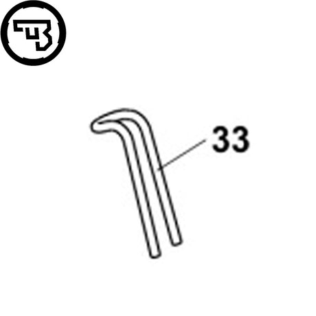 CZ Shadow 2, CZ 75B, CZ 75 SP-01 Shadow molla sgancio caricatore | parte #33