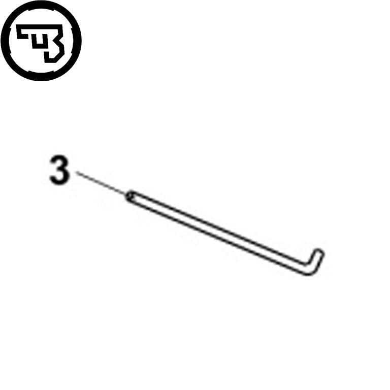 CZ Shadow 2, CZ 75B, CZ 75 SP-01 Shadow molla fermo carrello | parte #3