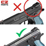 CZ Shadow 2, CZ 75 SP-01 Shadow attacco red dot | Shield RMSc impronta 