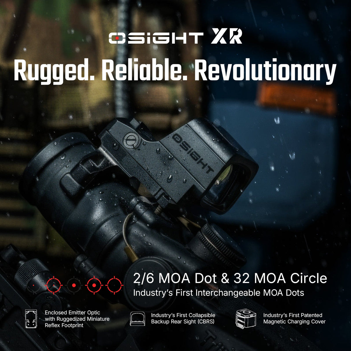 Osight XR Enclosed [rosso] 