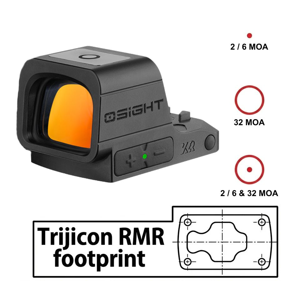 Osight XR Enclosed [rosso]