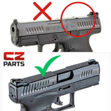 CZ P-10 attacco red dot | Shield RMSc impronta 