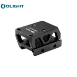 Slitta Picatinny attacco red dot con rialzo [21 mm] | Trijicon RMR impronta