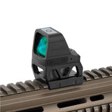 Slitta Picatinny attacco red dot con rialzo [21 mm] | Trijicon RMR impronta