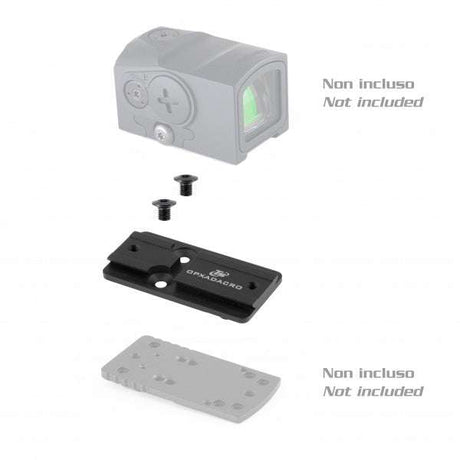 Adattatore impronta | da attacchi Toni System "type A" a Aimpoint Acro