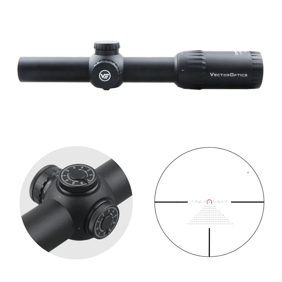 Vector Optics Constantine 1-8x24 FFP cannocchiale