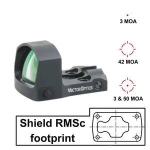 Red dot con montaggio diretto per CZ Shadow 2 Carry