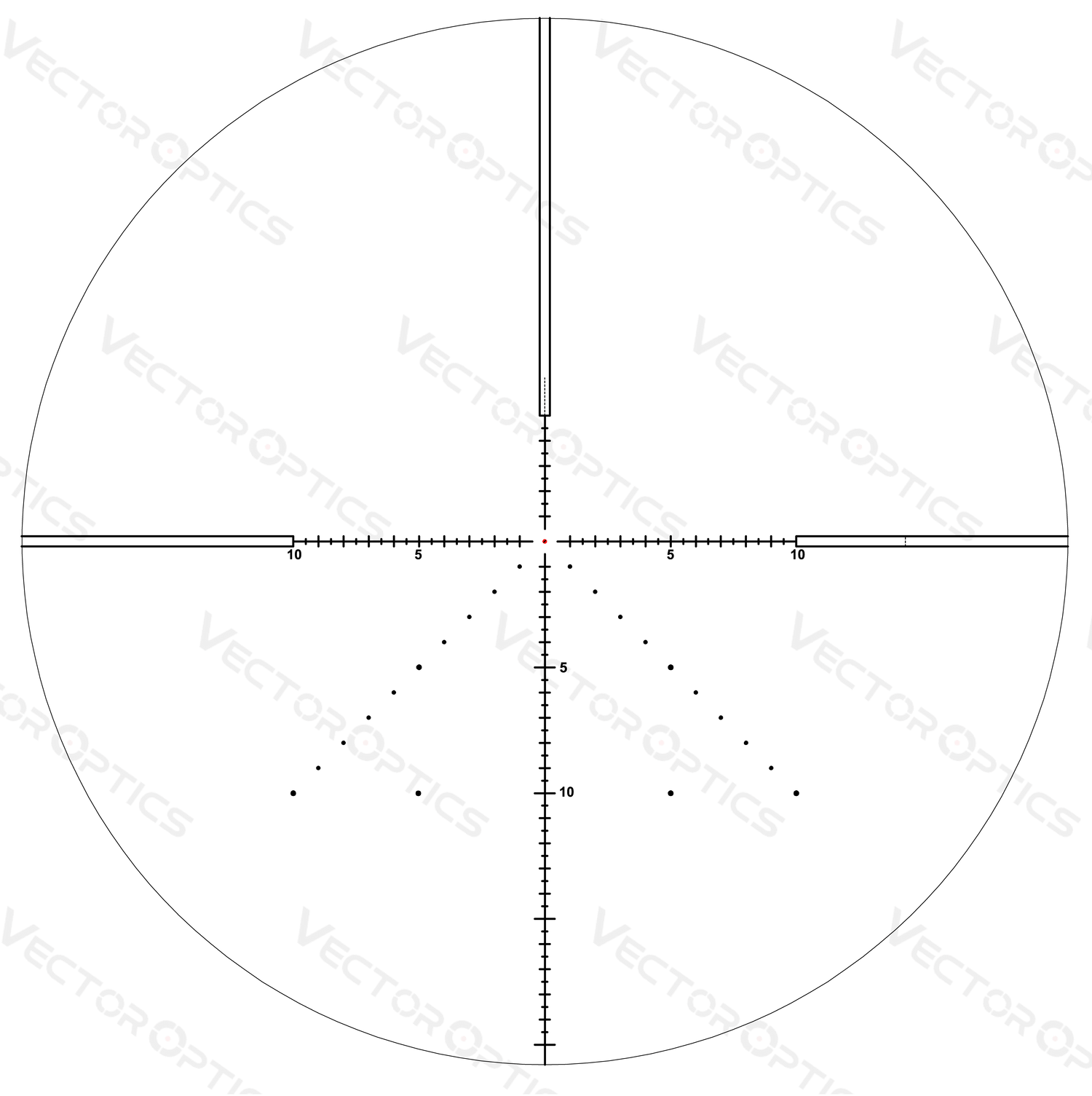 Vector Optics Veyron 4-16x44 IR Primo Piano Focale Illuminato cannocchiale Vector Optics