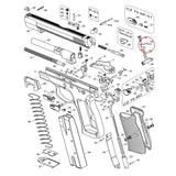 CZ Shadow 2 CZ TS 2 CZ 75B & SP-01 molla della barra del grilletto competition | -15% potenza