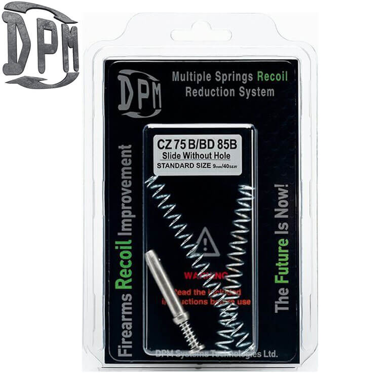 CZ 75B, CZ 75BD, CZ 85B sistema di riduzione del rinculo DPM