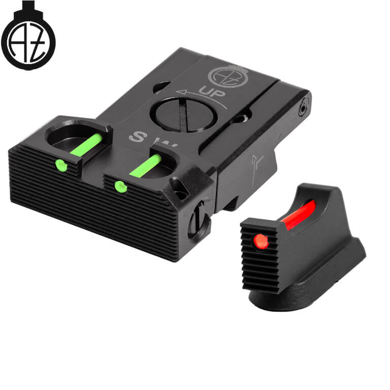 CZ Shadow 2, CZ 75 SP-01 Shadow adjustable sight set with fiber optics | type B