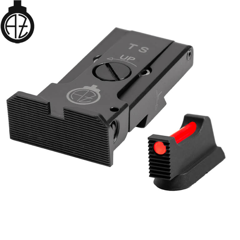 CZ TS 2, CZ TS adjustable sight set with fiber optics | type A
