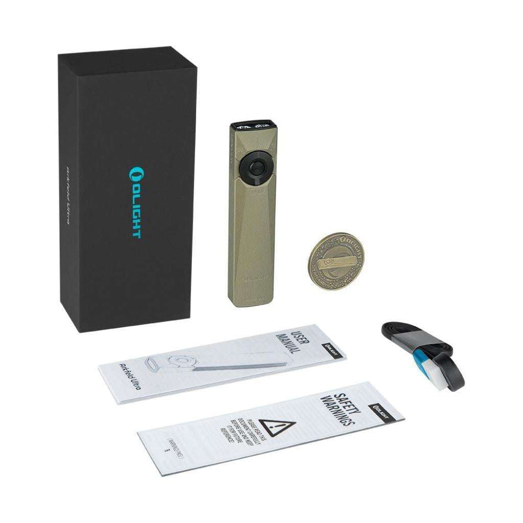 Olight Arkfeld Ultra | torcia EDC piatta 3-in-1 | 1.400 lm