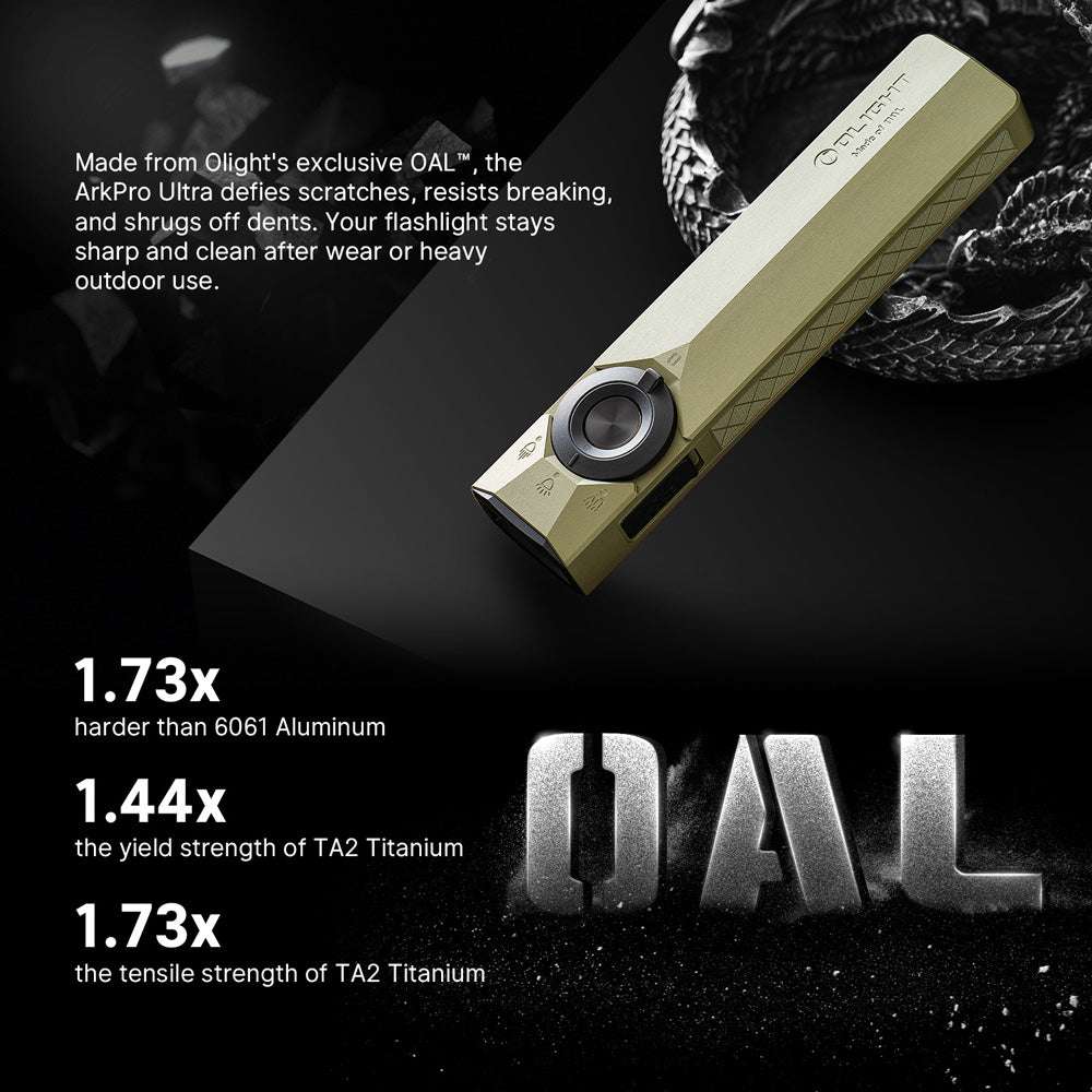 Olight ArkPro Ultra | torcia EDC piatta 4-in-1 | 1.700 lm