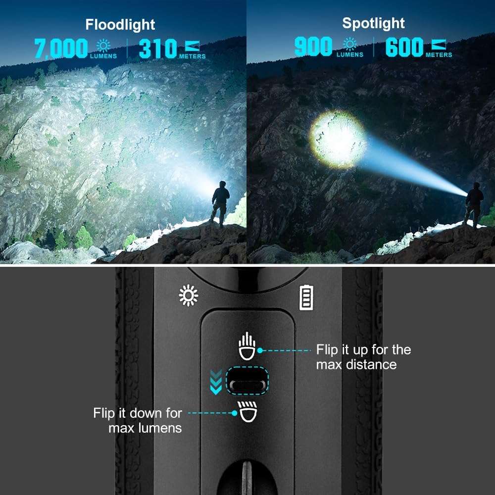 Olight Marauder Mini | torcia ricaricabile multicolore | 7.000 lm