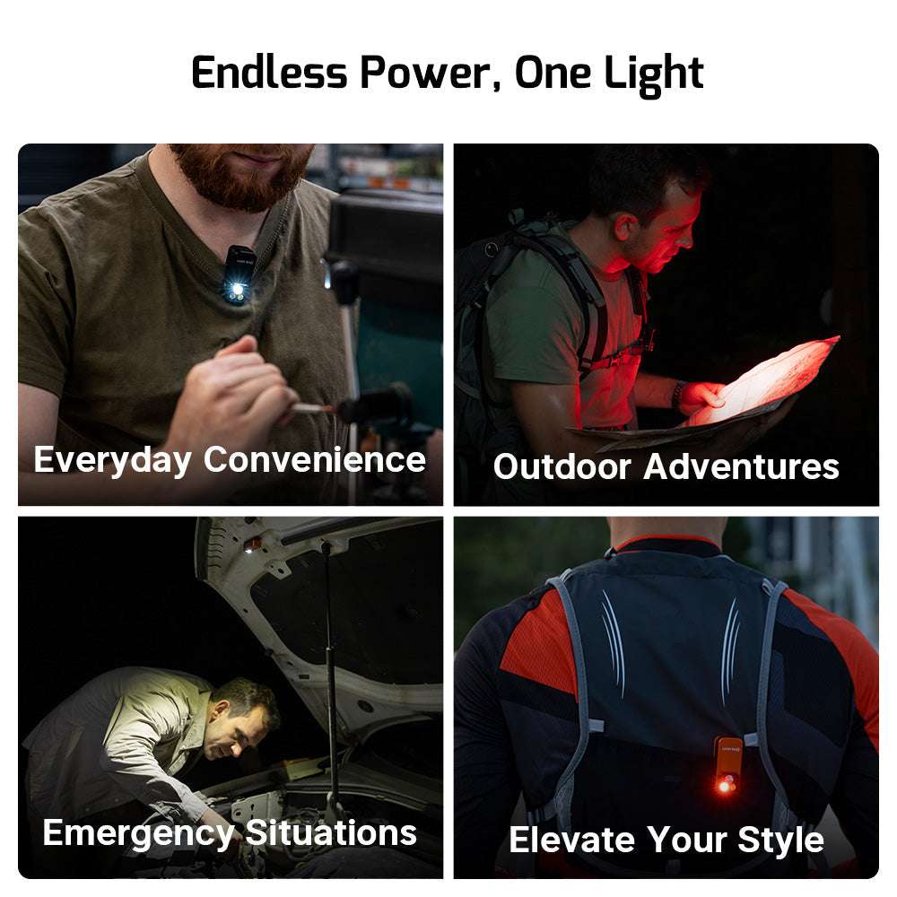 Olight Oclip Pro | torcia con clip multifunzione | 500 lm