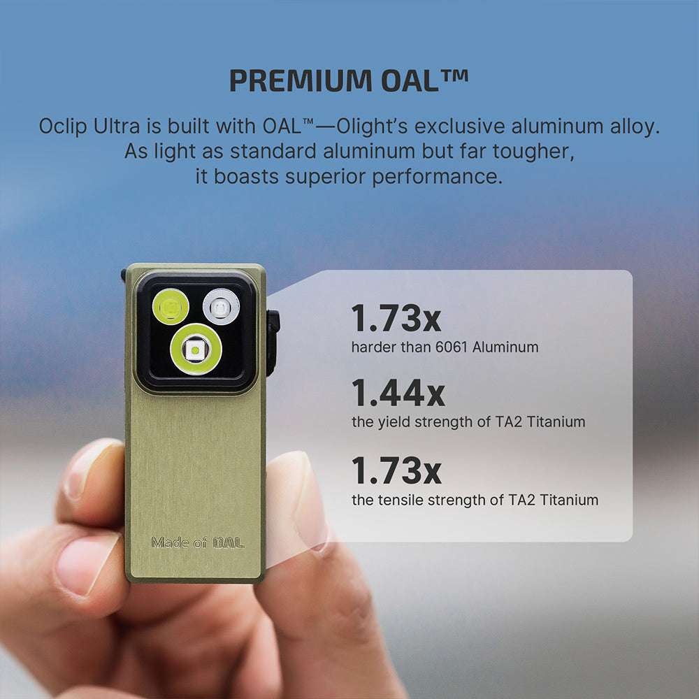 Olight Oclip Ultra | torcia EDC clip-on 3-in-1 | 530 lm