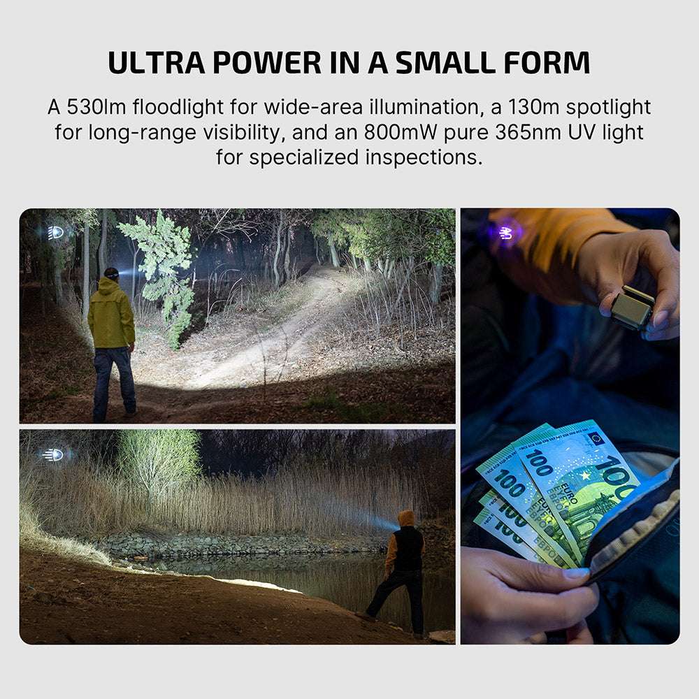 Olight Oclip Ultra | torcia EDC clip-on 3-in-1 | 530 lm