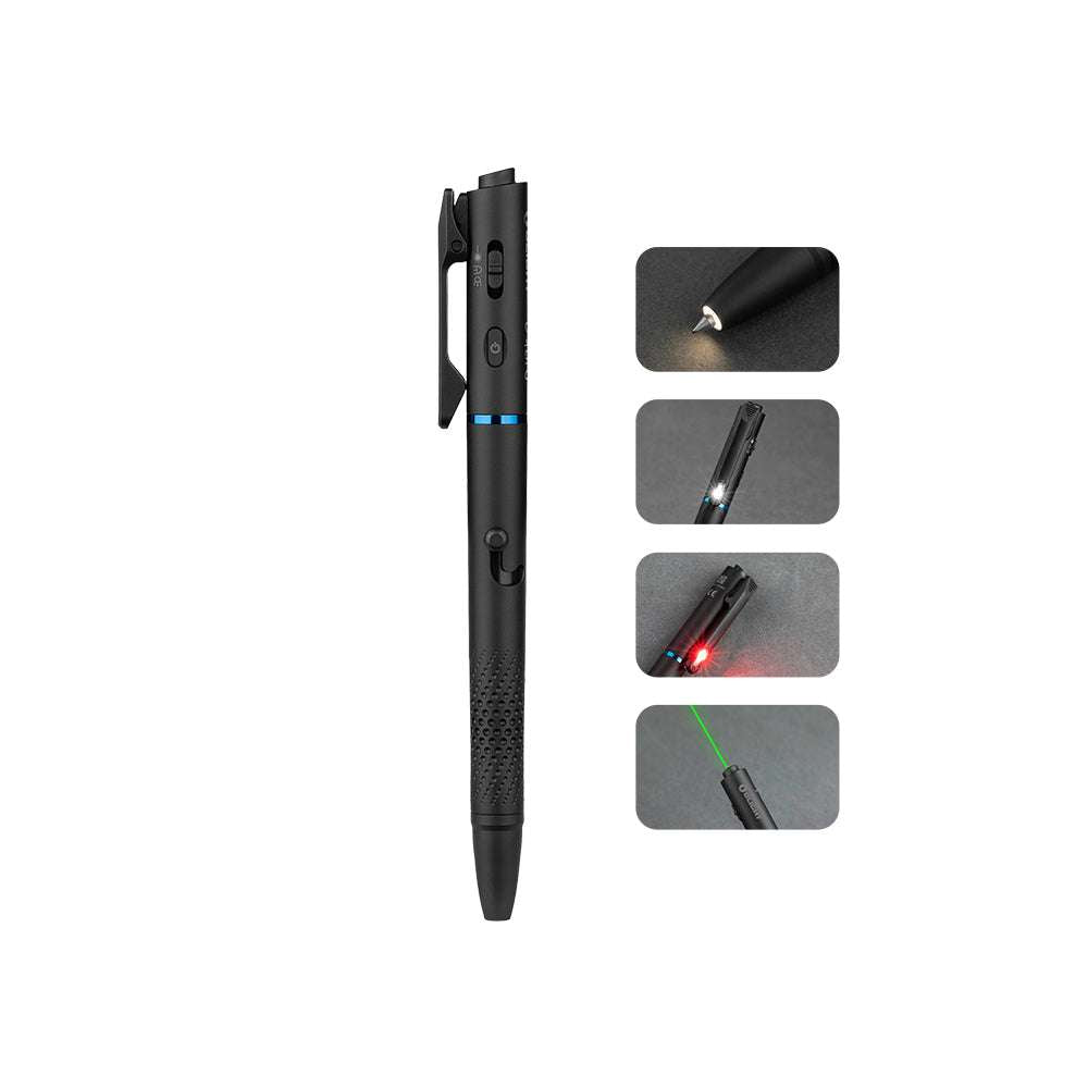 Olight O'Pen 3 | penna luminosa multifunzione | 120 lm + laser verde