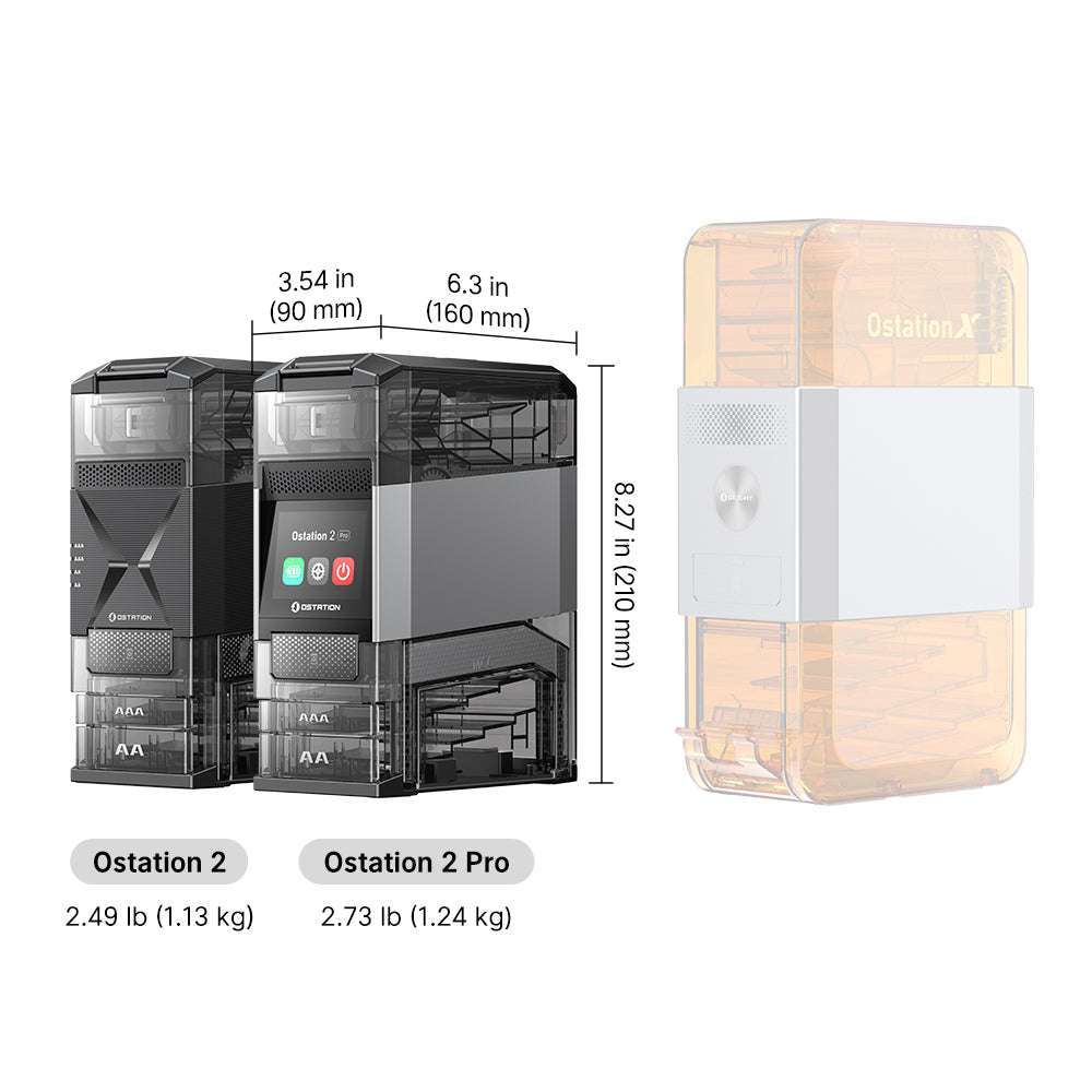 Olight Ostation 2 Pro | caricabatterie intelligente AA/AAA | 3-in-1