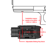 Olight PL-3R Valkyrie | torcia per pistola | 1.500 lm