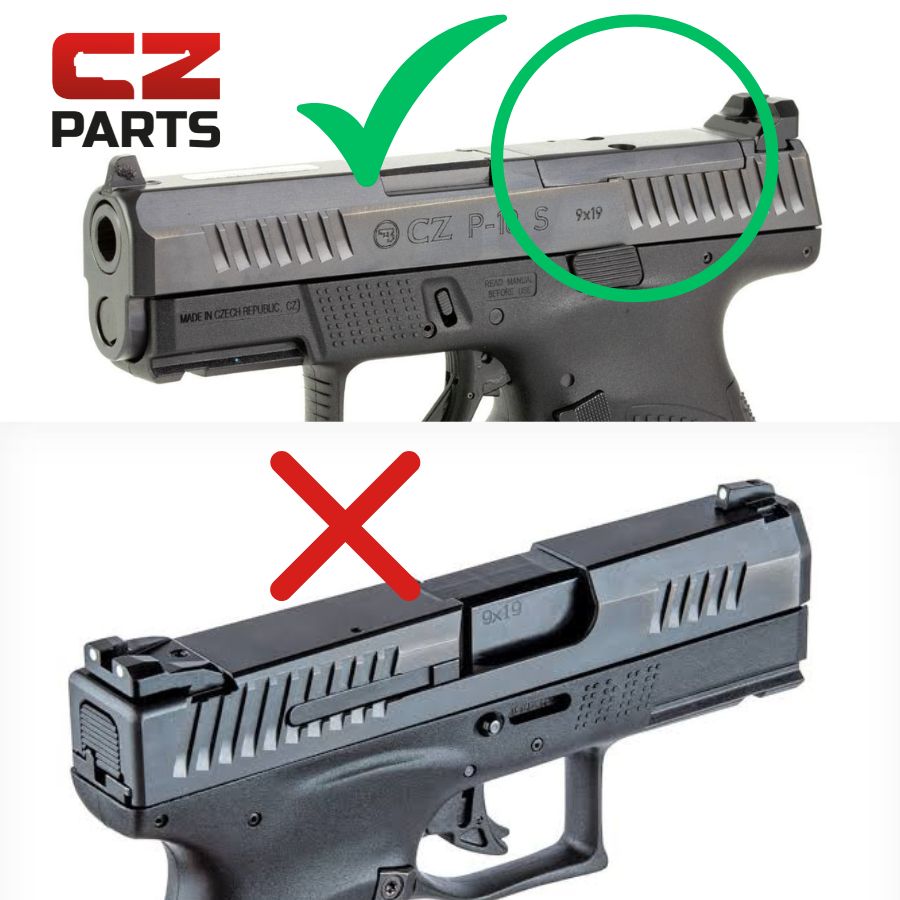 CZ P-10 OR piastra adattatrice | Holosun K-series impronta 
