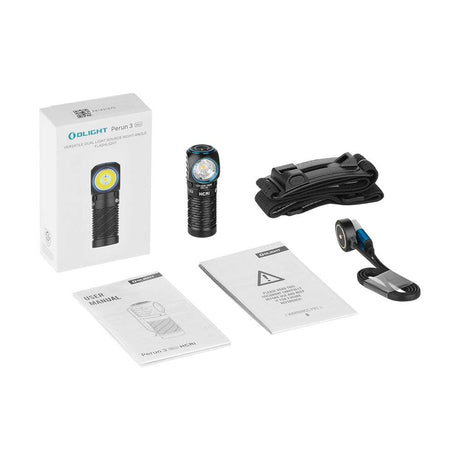 Olight Perun 3 Mini | lampada frontale ricaricabile | 1.250 lm