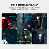 Olight Perun 3 Mini | lampada frontale ricaricabile | 1.250 lm