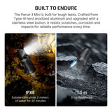 Olight Perun 3 Mini | lampada frontale ricaricabile | 1.250 lm