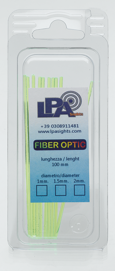 Asta di ricambio in fibra ottica | 1.0 mm [verde]